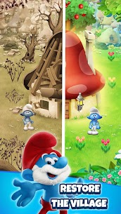 Smurfs Bubble Shooter Story MOD (Free Shopping) 4