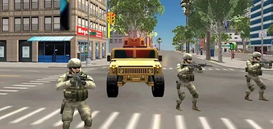 Полицейская военная игра