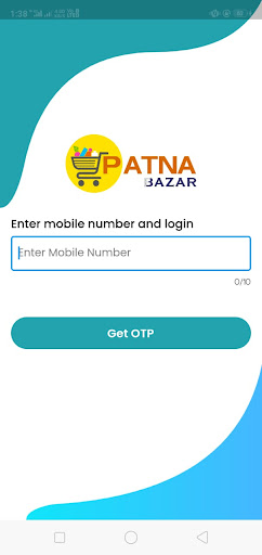 Android application Patna Bazar screenshort