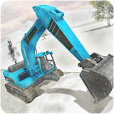 Heavy Snow Excavator Simulator icon