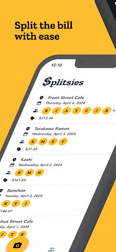 Android application Splitsies - Scan and Split screenshort
