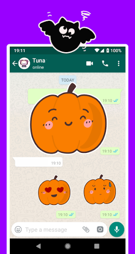 萬聖節貼紙 WASticker