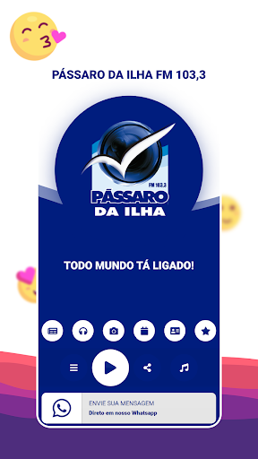 Android application Pássaro da Ilha FM 103,3 screenshort