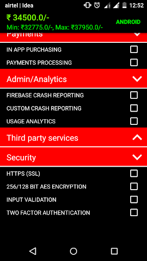 Mobile App Cost Calculator-Est