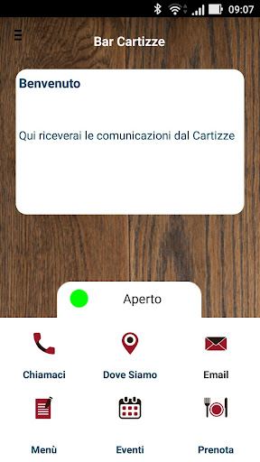 Android application Cartizze screenshort