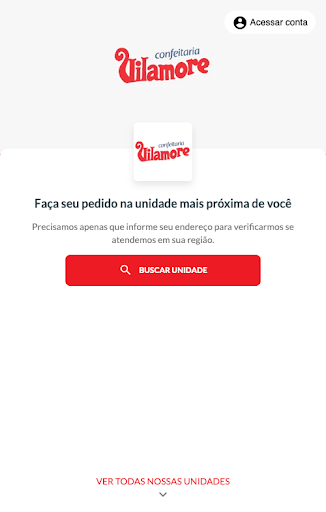 Android application Vilamore Delivery screenshort