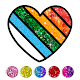 Glitter Heart Love Coloring Book for Girls تنزيل على نظام Windows