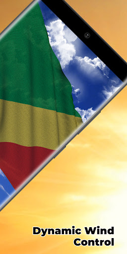 Congo Flag Live Wallpaper Screen 2