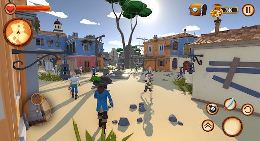 Pirate Polygon Caribbean Sea