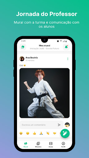 Android application Reação Offshore screenshort