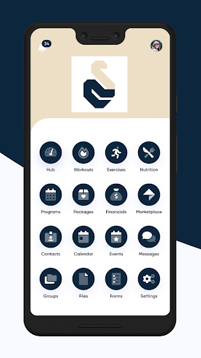 Android application RC Nutrition & Performance screenshort