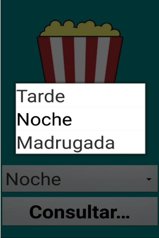 Android application Ahora Cine screenshort