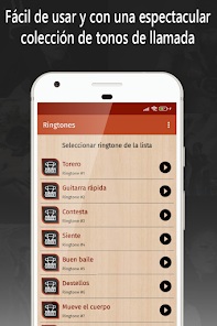 Captura de Pantalla 2 tonos españoles para celular android