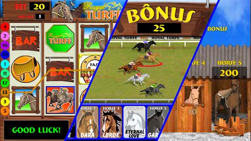 Android application Royal Turf Slot Machine screenshort
