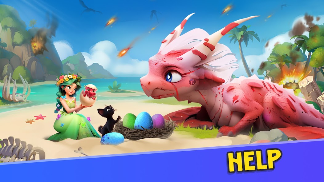 Merge Neverland 1.7.2 APK + Mod (Unlimited money / Free purchase) for Android