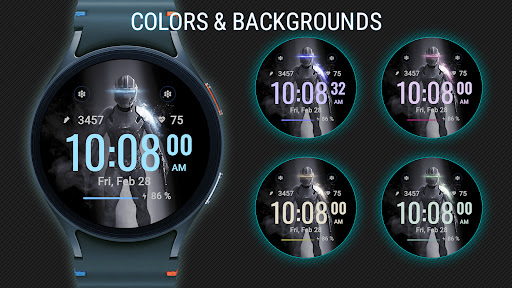 Robot Watch Face screenshot 1