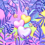 Cover Image of Download Tropical Heart - Wallpaper  APK