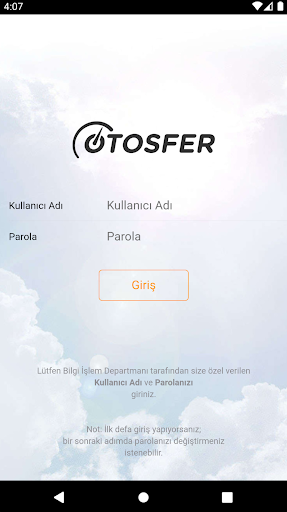 Android application Otosfer Ekspertiz screenshort