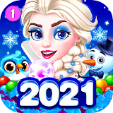 Bubble Shooter Frozen Ice Princess icon