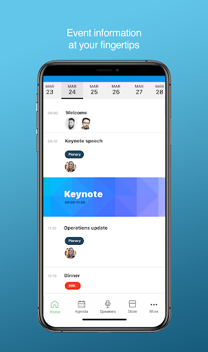 The Traveller’s Event App Screen 3