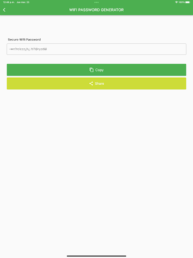 Wifi Password Generator Tool