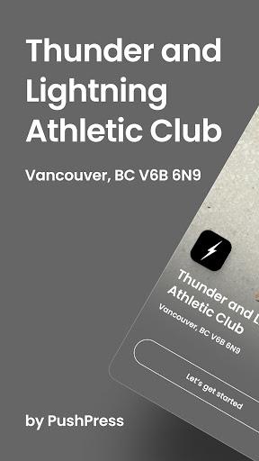 Thunder and Lightning Athletic Screenshot 1 - AppWisp.com