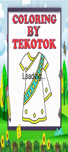 Android application Coloring Cute Clothes screenshort