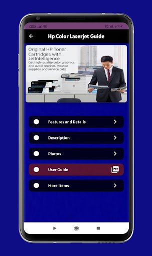 Hp Color Laserjet Guide Screen 2
