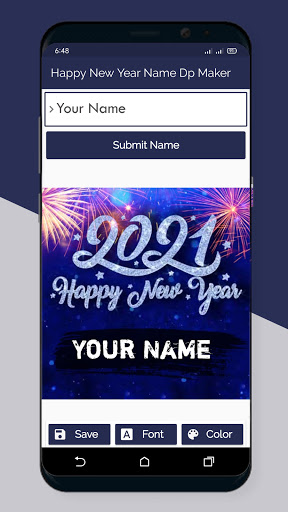 Happy New Year Name Dp Maker 2021  Screenshots 6