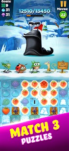 Best Fiends – Match 3 Games MOD APK (Vô hạn vàng, năng lượng, VIP) 3