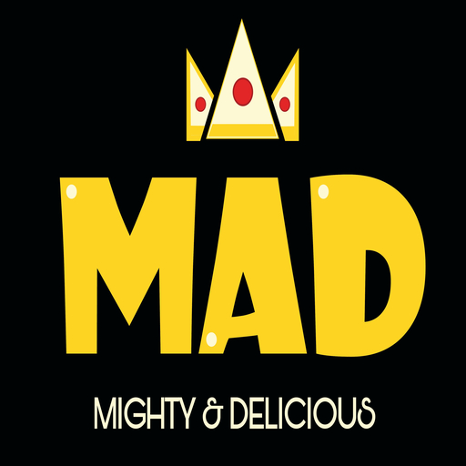MAD Burger Mighty & Delicious logo