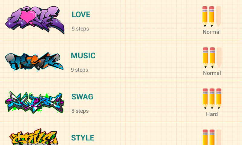 #7. How to Draw Graffitis (Android) By: Sweefit Studios