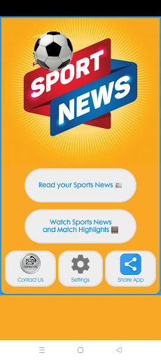 Sports Newz n Updates Screen 2
