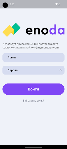 Android application Enoda screenshort