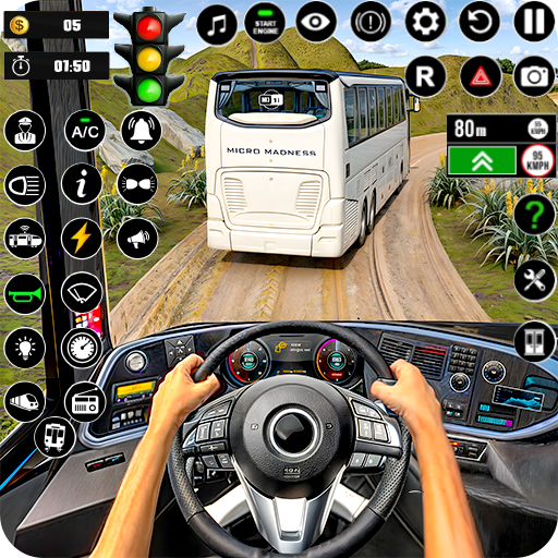 Bus Driving - Offroad Bus Game دانلود در ویندوز