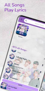 BTS Songs Offline All More