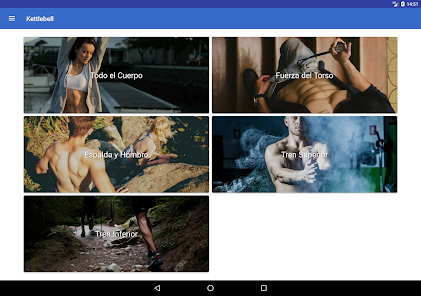 Screenshot 8 Kettlebell workouts de Fitify android