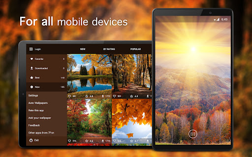 Screenshot of Autumn Wallpapers PRO