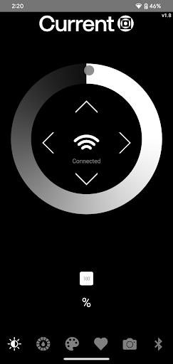 Android application Current RGBW & White screenshort