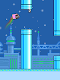 screenshot of Flappy Nyan: flying cat wings