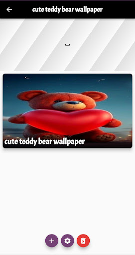 cute teddy bear wallpaper