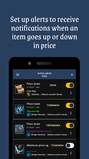 AuctionHouse companion Screen 3