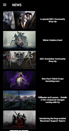 Android application Handbook for Hunt:Showdown screenshort