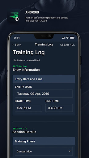 Smartabase Athlete Screen 3