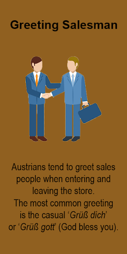 Austrian Manners Guide Screen 3