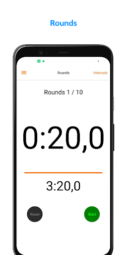 Multifunctional timer Screen 2