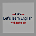 Cover Image of Download Let's learn English with Rahul  APK