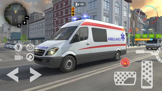 Jogo De Ambulância: Carro 3D