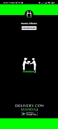 Android application Manda2 Afiliados screenshort