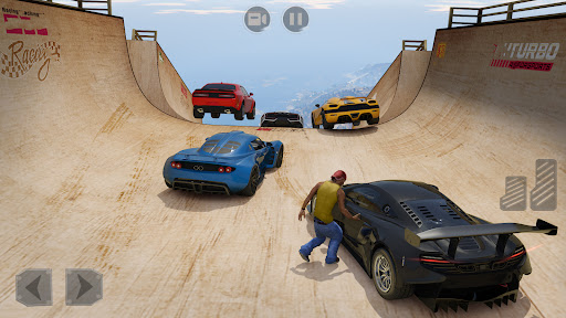 Real Mega Ramp Car Stunt Games APK MOD screenshots 3